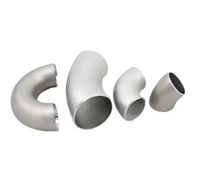 ASME B16.9 MSS-SP-43 304 316 স্টেইনলেস স্টিল 1.5D বড় ব্যাসার্ধ 45 ডিগ্রি 90 ডিগ্রি কনুই