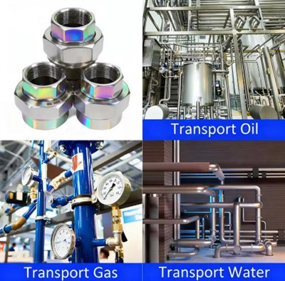 নকল স্টেইনলেস স্টীল থ্রেডেড ইউনিয়ন|3000LB ASME B16.11