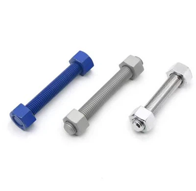 ভারী হেক্স বাদামের সাথে উচ্চ-শক্তি ASTM A194 B16 স্টাড বোল্ট